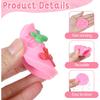 Mini Silicone Fondant Bow Molds, 4 Pieces Bow Molds for Chocolate Bows Silicone Fondant Mold Sugar Candy Cake Chocolate Craft Mold for DIY Cake