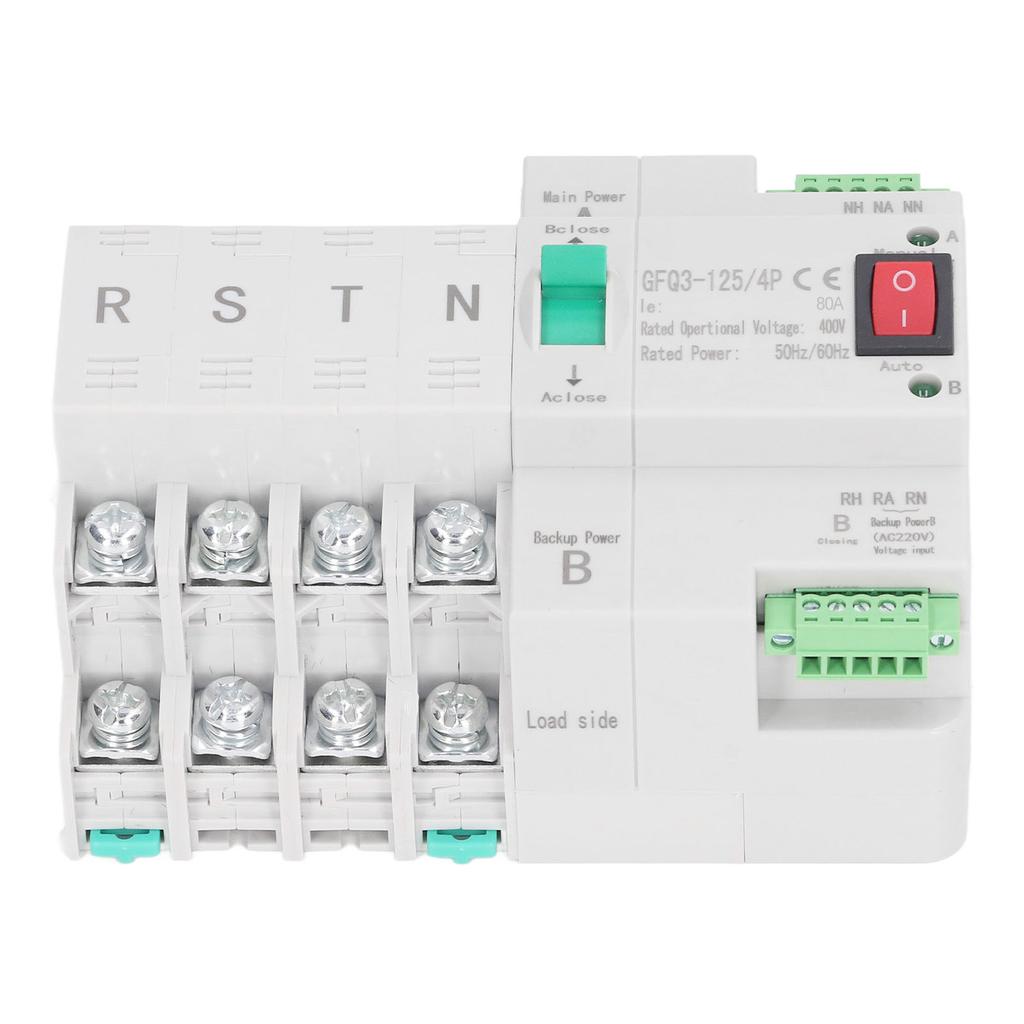 Comutator de transfer automat de putere dublă 4P milisecunde Comutare rapidă Controller de sincronizare Din șină Instal