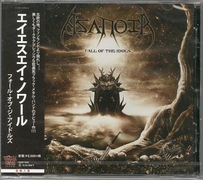 CD ASA NOIR - Fall of The Idols  XQIR1042 WormHoleDeath J 2014 Japan ObiRock Used
