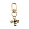 Exquisite Rhinestone Mini Bee Keychain - Women's Bag Charm