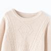 Women's Cashmere Sweater Qinghe Cashmere 30% Cashmere 70% Wool Autumn and Winter Cashmere Pullover Soft and Warm