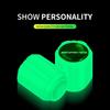 RAT2 4PCS Car Luminous Tire Valve Cap Wheel Nozzle Night Glowing Caps For Mercedes Benz Amg W204 W213 W205 W211 W212 W176 W205 W203