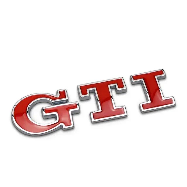 hijk1 1Pcs 3D Metal Car Badge Stickers Logo Decal Accessories For VW GTI Polo Golf Passat Tiguan Arteon Touareg Taigo Caddy Jetta Beet