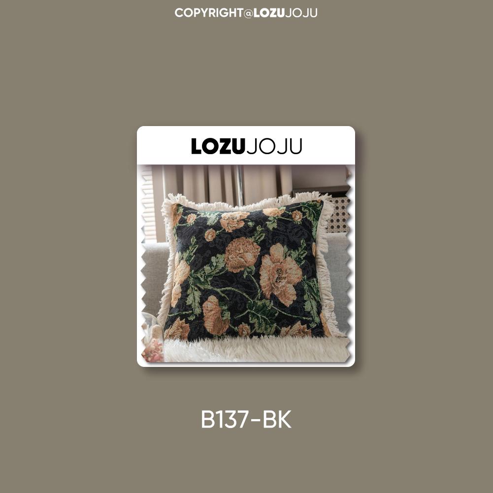 1 шт. LOZUJOJU модная художественная наволочка из полиэстера с кисточками наволочка для дивана гостиная домашний декор B137-BK-45x45cm