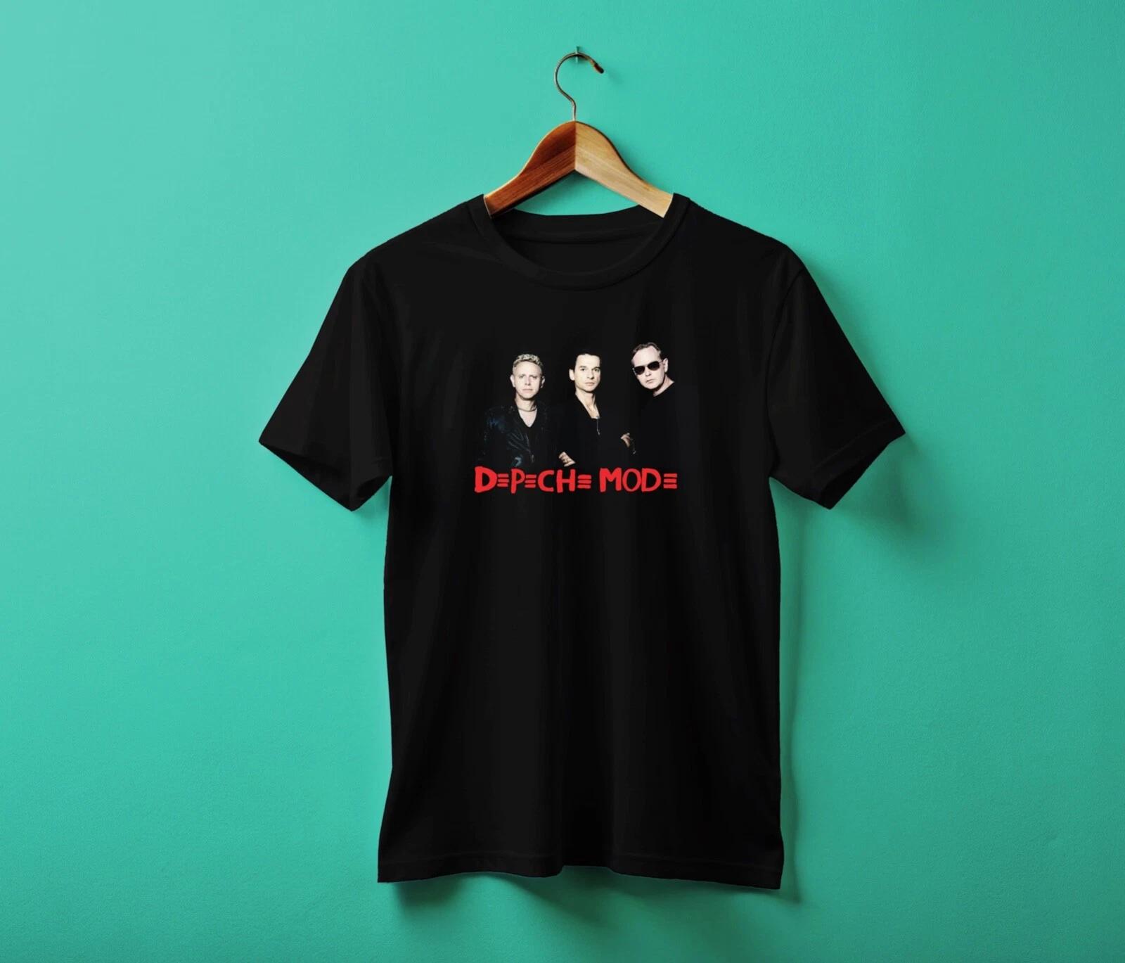 Men s and Women s T-shirts Depeche Mode New Black XXXXL