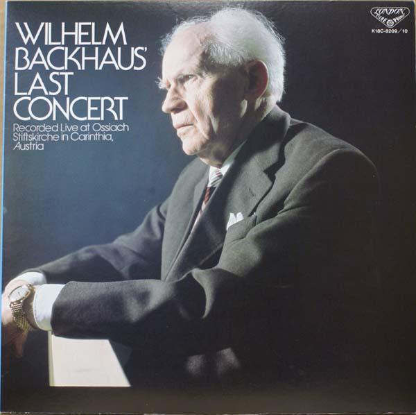 

LP Record WILHELM BACKHAUS - Last Concert: Recorded Live At Ossi K18C820910 LONDON 1982 Japan Obi Classical Used