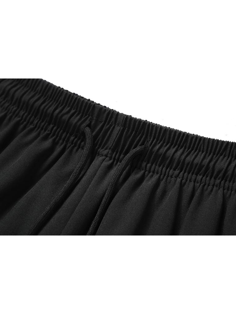 Women's Summer Double Layer Camo Sports Shorts - Quick-Dry Mesh with Pockets