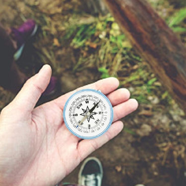 Pocket Navigation Compasses 100mm Large Compasses Hiking Compasses for Outdoor Camping Pocket Round Survival Compasses