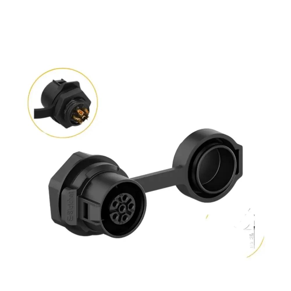 EW-LP12 Industrial Waterproof IP68 2Pin 3Pin 4Pin 5Pin Quick Plugging Aviation M12 Connector 6Pin 7Pin 8Pin Solder Plug Socket