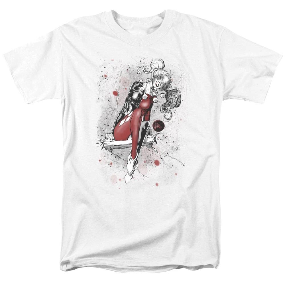 DC Comics - Justice League - Harley Quinn Sketch - Children s T-shirt 160