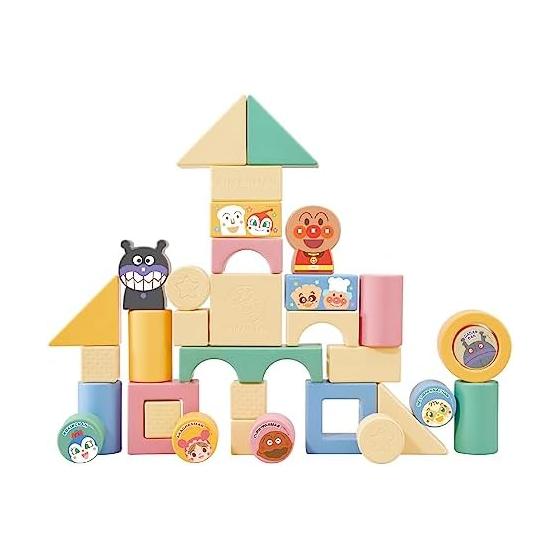 AGATSUMA Anpanman Благословения природы Tsumiki DX рожденный из риса (Целевой возраст: 0 месяцев и старше)