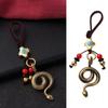 Wealth Zodiac Keychain Animals Car Key Chain Creative Snake Key Ring  Gift