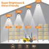 200W 6500K LED High Bay Light High Brightness Industrial Lighting Workshop Warehouse Garage LED Lamp 180-260V