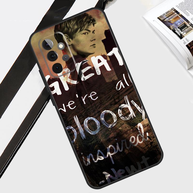 The Maze Runner Newt Case For Samsung Galaxy A56 A36 A26 A16 A06 A54 A34 A14 A12 A22 A32 A52 A13 A53 A15 A35 A55
