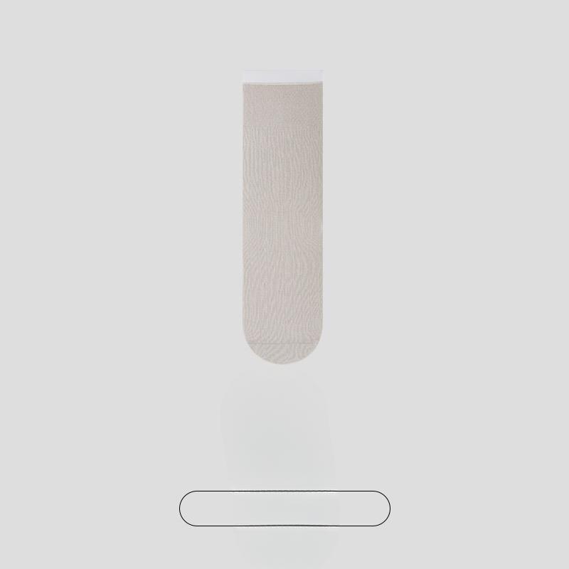 Female Summer Thin Mesh Breathable Sweat Absorbing Deodorant In The Tube Pile Pile Cotton Socks