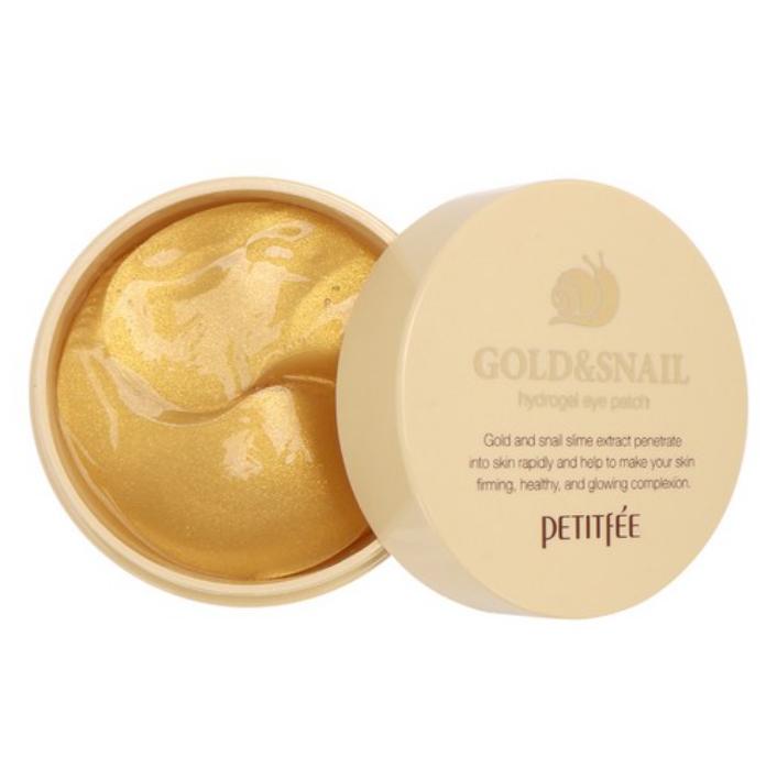 Petitfee Gold & Snail Hydrogel Eye Patch 60pcs – Eye Care & Hydration
