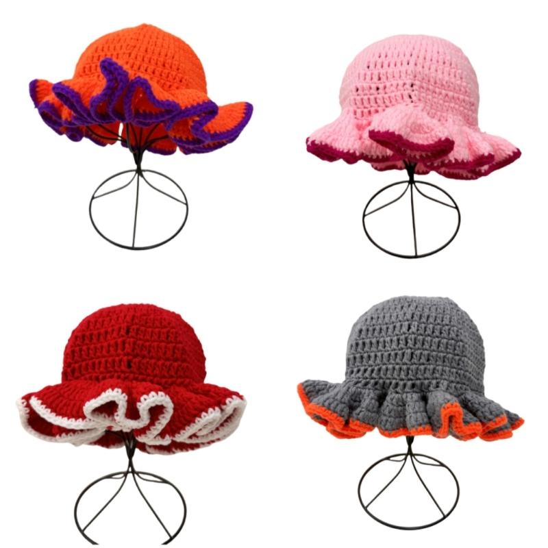 Fashion Streetwear Hat Daily Life Hat Artistic Youth Hat Unisex Crochet Hat for Casual or Travel Wear