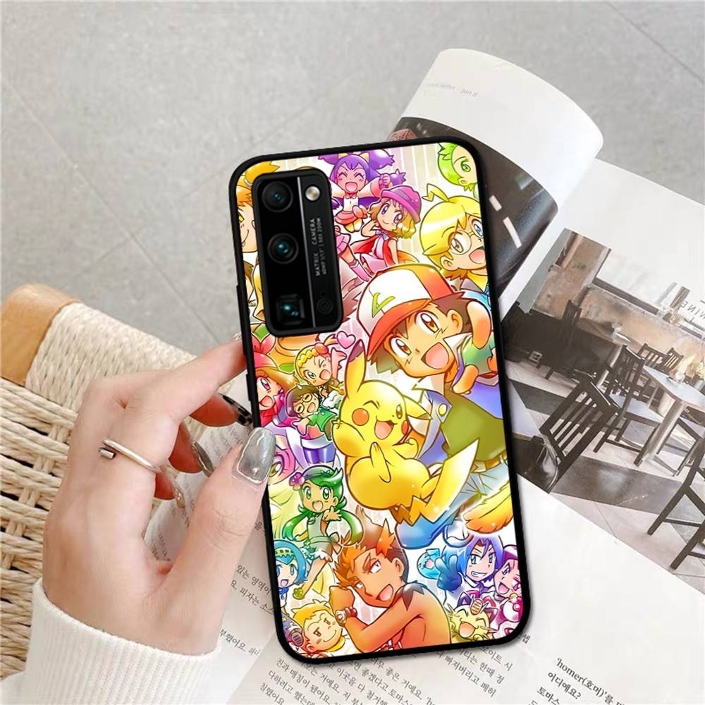 Cartoon P-Pokemones Cute Phone Case For Huawei Honor 10 Lite 9 20 7A 9X 30 50 60 70 Pro Plus Soft Silicone Cover