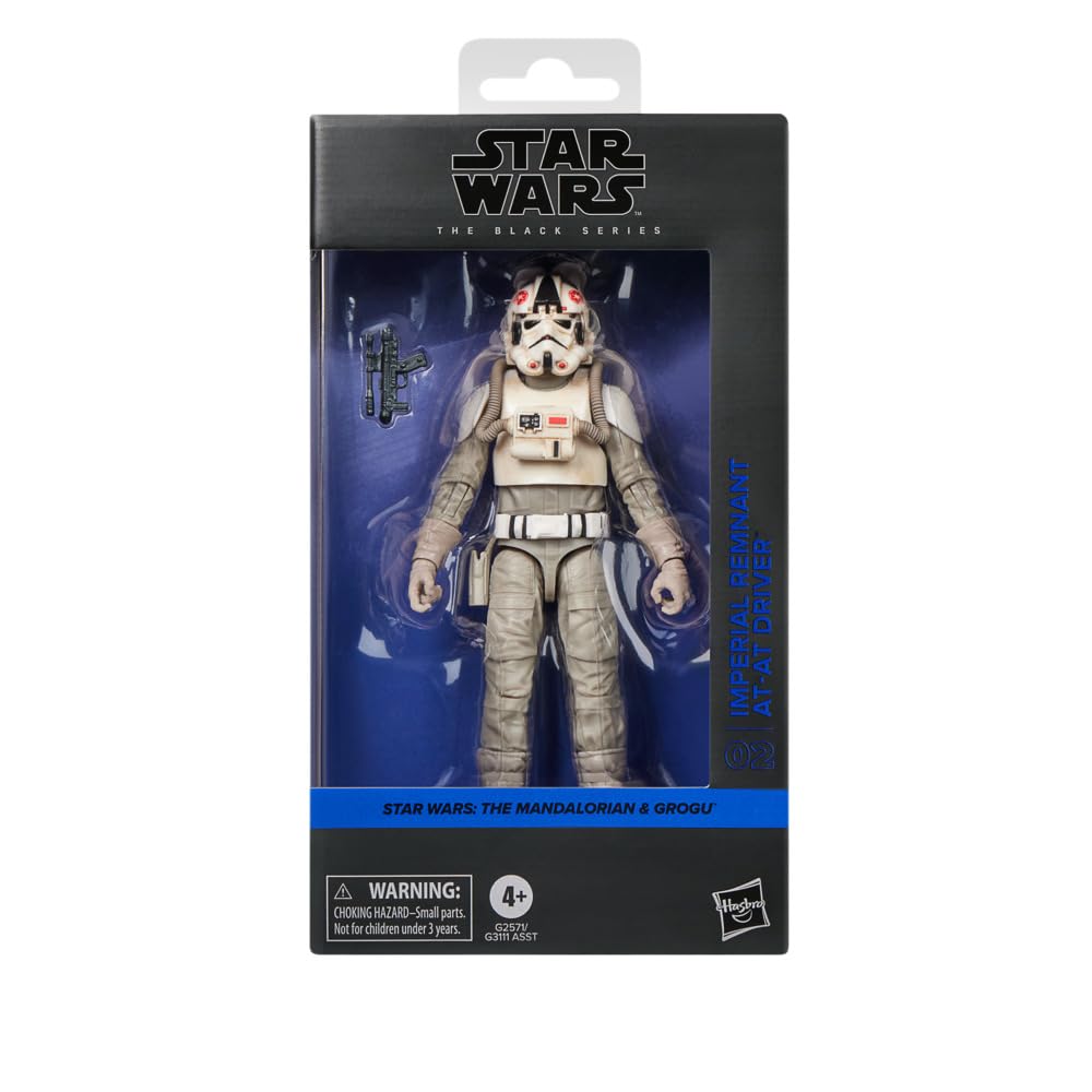 Hasbro STAR WARS Black Series Imperial Remnant Driver Star The Mandalorian and Grogoo Premium Collection 15 Cm Action Figure G2571 AT-AT Wars