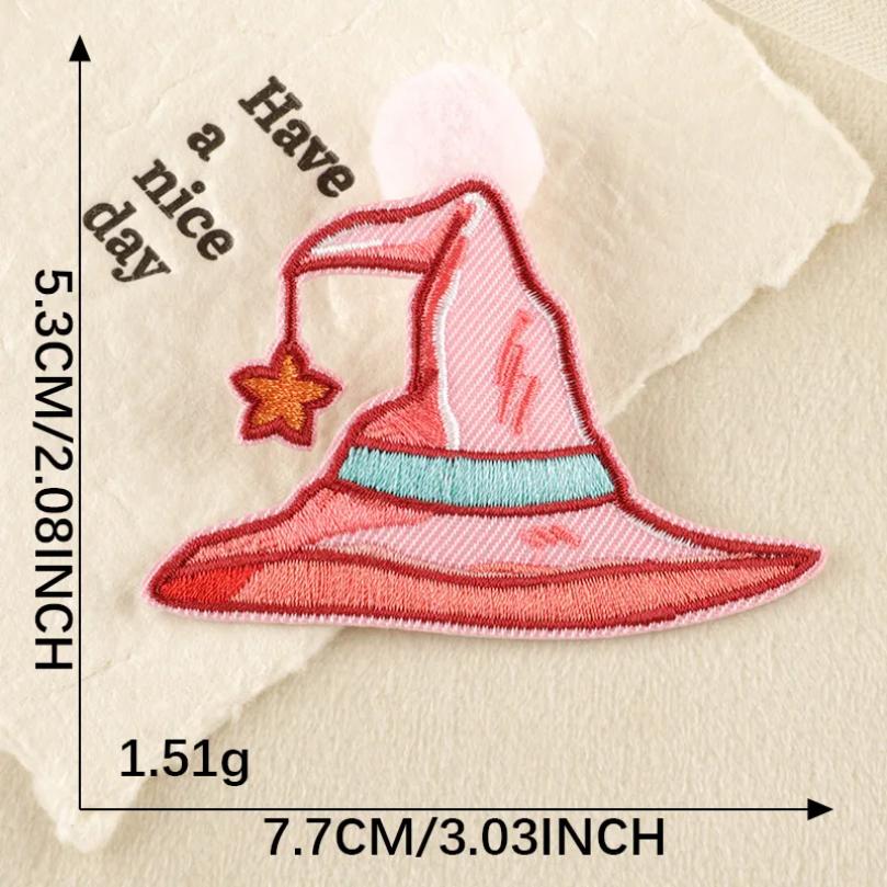 Halloween Hand Sewing On Patches Embroidery Patch Iron On Stick On Badge For Bag Clothing Accessories DIY Repair Hot Selling