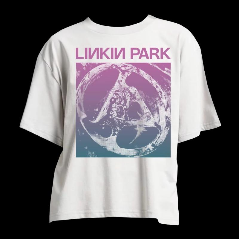 2025 Linkin Park From Zero World Tour Surrounding Women Short Sleeve T-shirt Rock Fan Support T-shirt Oversize Top Tee Clothing