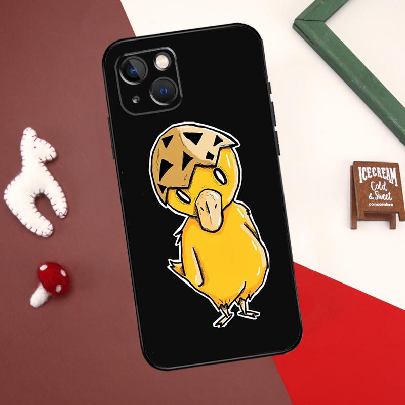 Kwaii gelbe Ente Abdeckung für iPhone 12 11 13 14 15 Pro Max 12 Mini 7 8 Plus X XR XS Max SE 2020 Telefonhülle