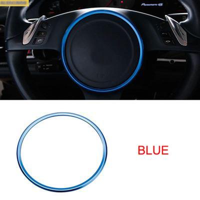 Car Steering Wheel Decoration Ring Sticker Styling For Porsche Cayenne Panamera 911 Auto Accessories Interior