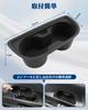RUIYA Mitsubishi Delica Rear Seat 3rd Row Drink Holder Silicone Door Pocket Drink Cup Holder Easy To Delica D5 Custom D5 Mat, Rubber, Mat,