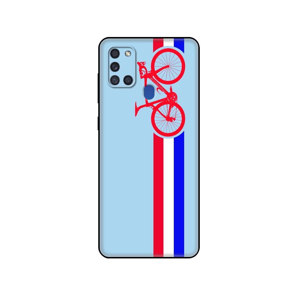 Black Tpu Case For Samsung Galaxy A50 50S A30S A10 A01 A11 A21S A31 A41 A51 A71 M21 M30S S10 LITE Cover BIKE CYCLING Art