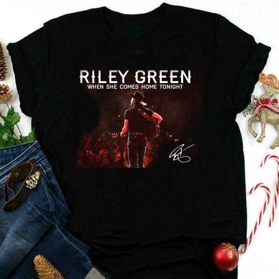 Riley Green - When She Comes Home Tonight Short sleeve Shirt 2XL