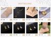 Cazador Stainless Steel Sun Crescent Moon Rings for Women Gold Color Rings 2026 Jewelry Anniversary Birthday Mother Gift New