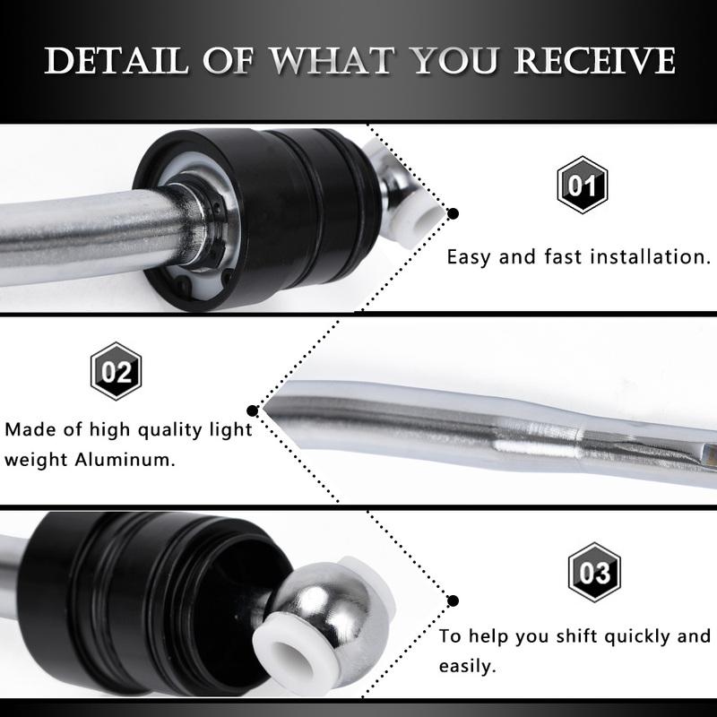 Aluminum Quick Shift Short Throw Shifter For BMW E30 E36 E39 E46 M3 3/5 Series