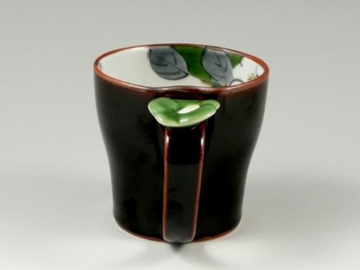 Arita Ware Senemon Kiln Hanae Maki Pair Mug 18622