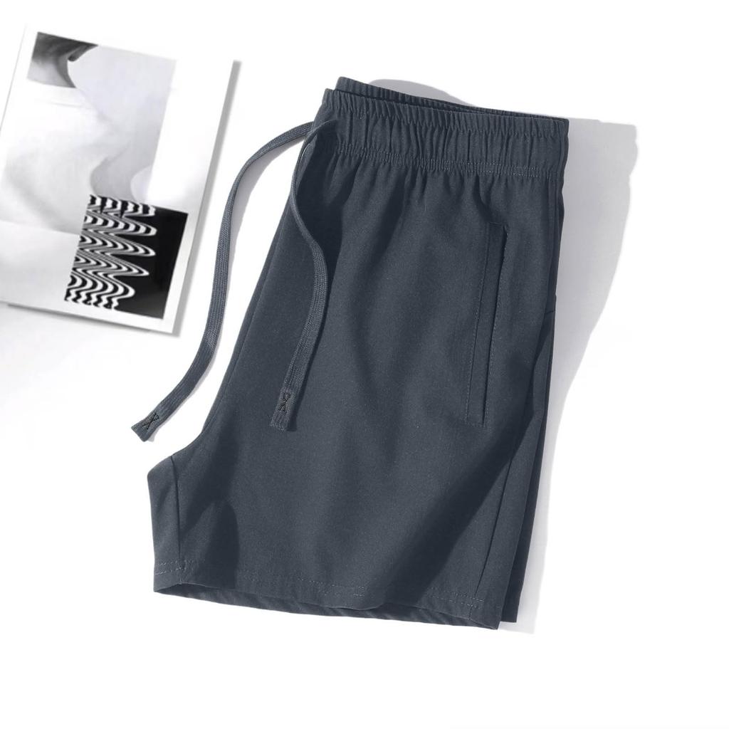 Shorts de plage décontractés d'été pour femmes, amples, respirants, haute élasticité, soie glacée, séchage rapide