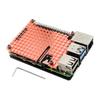 For Raspberry Pi 4 Pure Copper Heatsink Protective Case Passive Cooling Shield For Pi 4B Mod Metal Outer Shell Kit