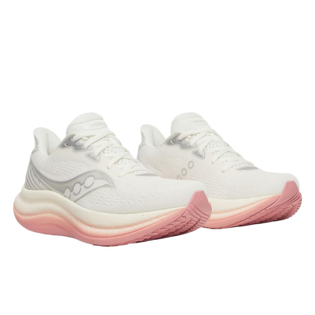 SAUCONY Triumph 23 Avorio Malva Sneakers da Donna Bianco S11023-142