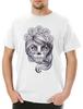 Dia De Muertos III Herren T-Shirt Herren Damen T-Shirts Top Schädel Mexiko Los Gang Latino Mexiko Zucker