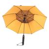 Sun Umbrella with Built In Fan Mister Spray Travel Umbrella for Cooling Summer Beach Sports Walking