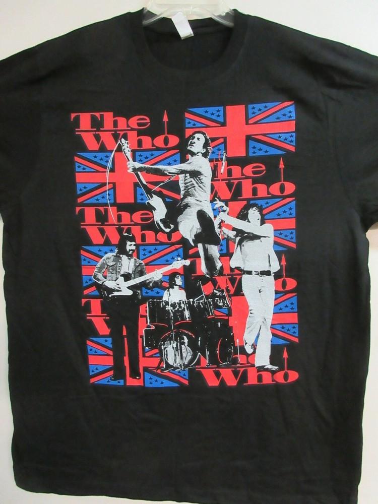 THE WHO OFFICIAL OLD STOCK MERCH BAND CONCERT MUSIC 2XL / XXL Unisex T-Shirt L