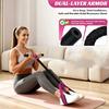 Resistance Bands With Pedals Yoga Tension Rope Set With Handle And Detachable Pedal Elastic Bands For Exercise For Fitness 3
