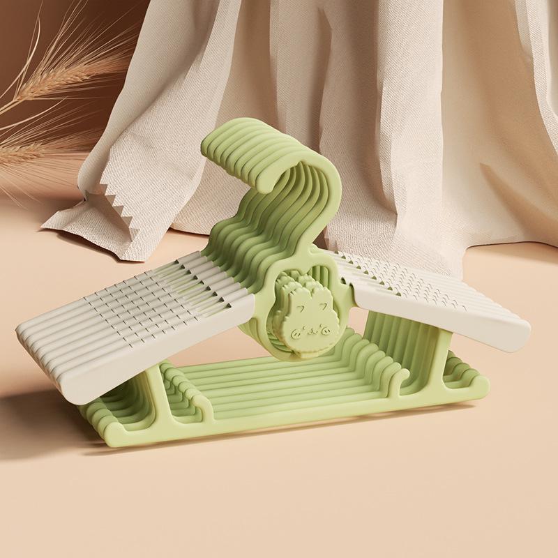 Retractable Baby & Toddler Clothes Hanger – Children s Drying Rack for Newborns Retractable and Stackable