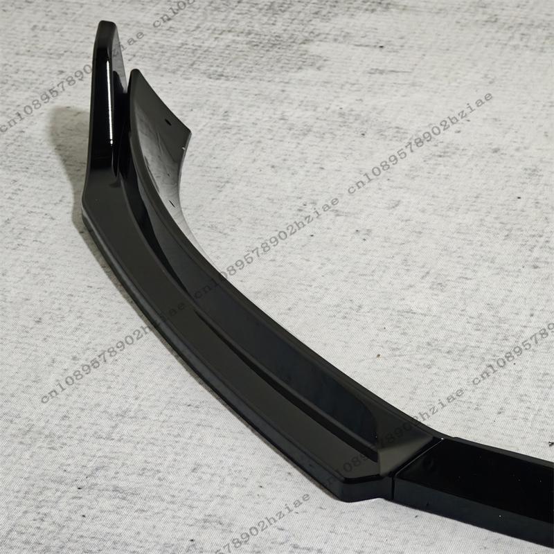 Maxton Style Front Splitter Lip For VW MK6 Golf 6 TSI TDI MPI 2008-2013 Standard Bumper Lip Upgrade Tuning Black Accessories ABS