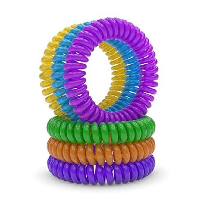 FAMILY® 10 X bracelets anti-moustiques
