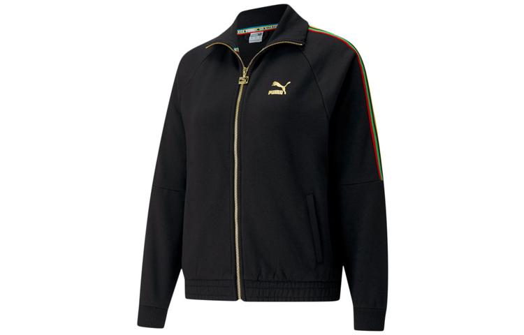 Куртки PUMA Серия World Resonance Женские Черные С воротником-стойкой Умеренные Другие 599061-51 M