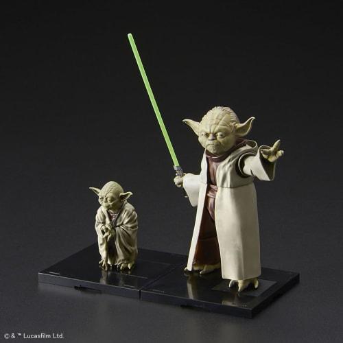 BANDAI SPIRITS Звездные войны 1/6 Йода Предварительно окрашенная пластиковая модель (Новая версия упаковки)