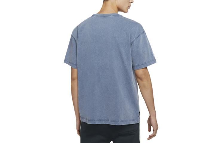 Jordan T Shirt Men's Deep Sea Blue CW0827-414