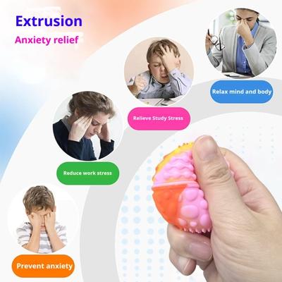 Yousheng Silicone Magnetic Ball Fidget Toy Stress Relief Sensory Toy with Textures Quiet Office Desk Toy for Women Men Teens
