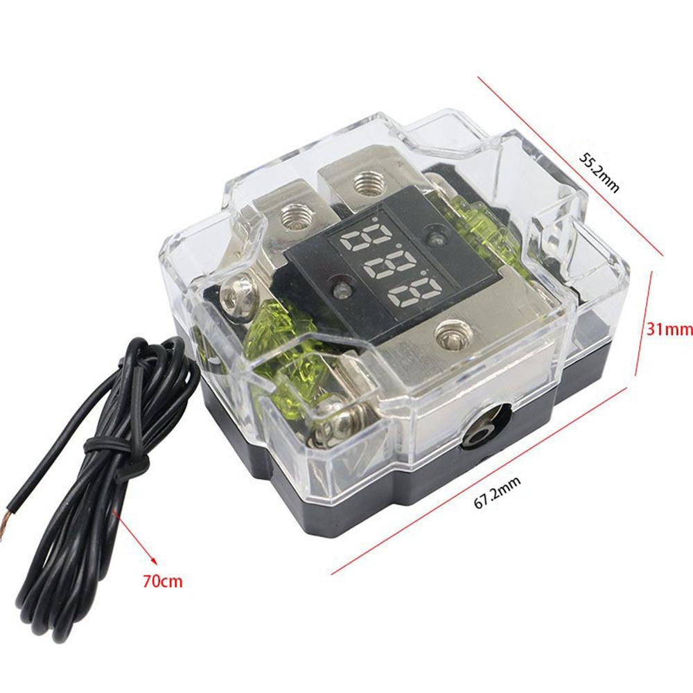Car Boat Audio Amplifier Fuse Holder Power Fuse Distribution Block Splitter 100A