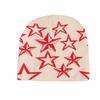 Y2k Style Star Design Knit Cap With Fluffy Fabric For Fall Street Fashion