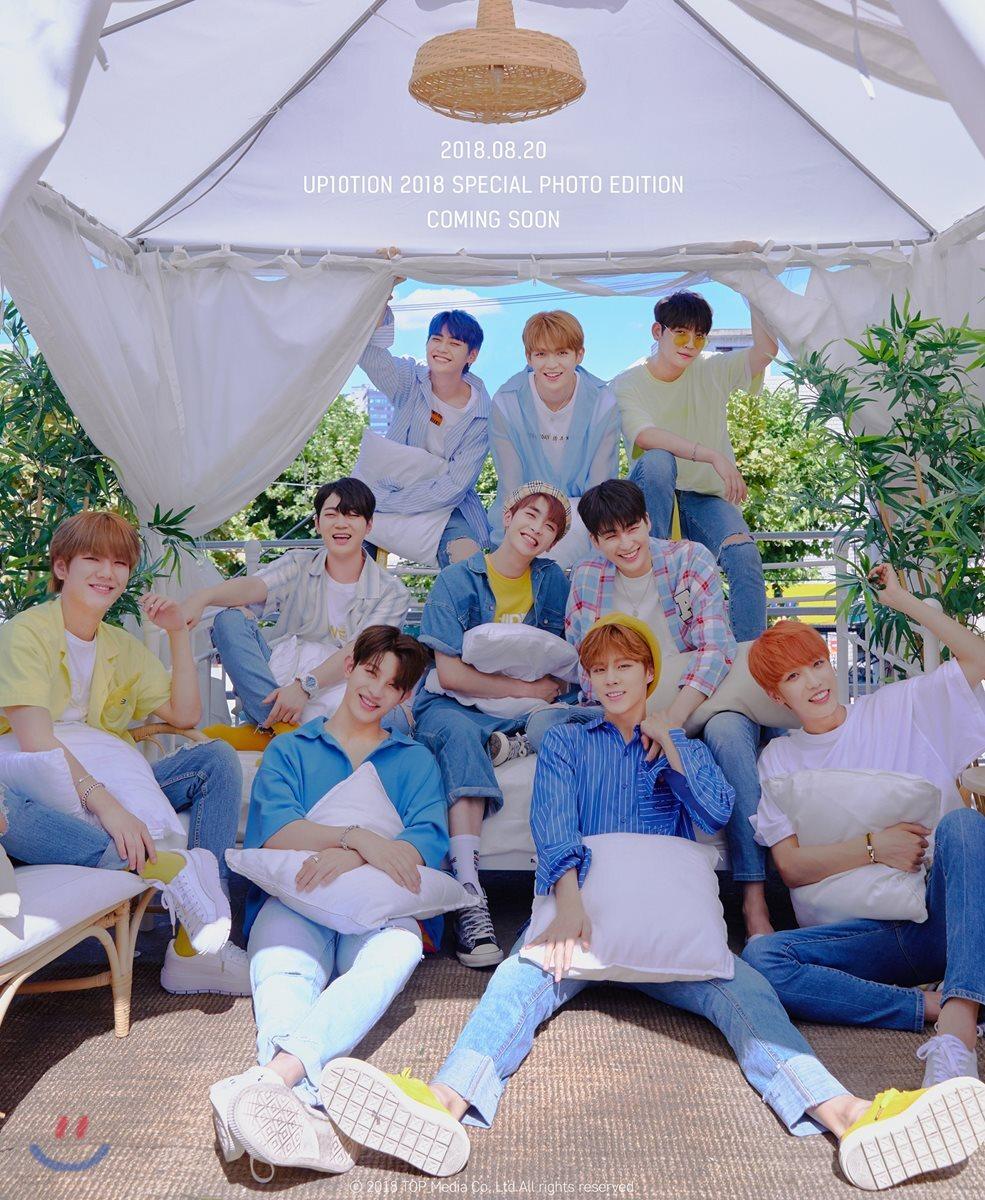 

Up Tension (UP10TION) - UP10TION 2018 SPECIAL PHOTO EDITION